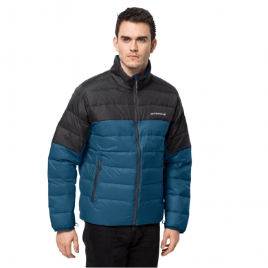 Jack Wolfskin Winter-Daunenjacke DNA Tundra (sehr warm, winddicht, PFC-frei) kobaltblau Herren